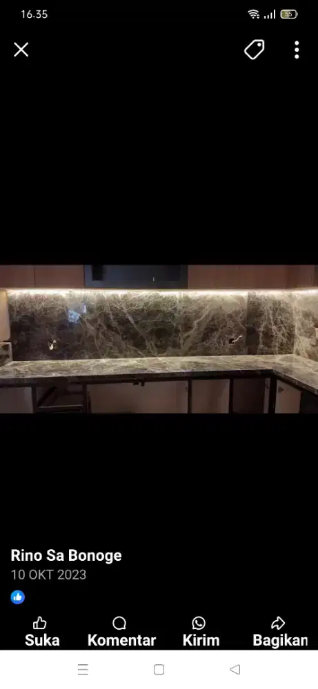 Berkah marmer granit impor