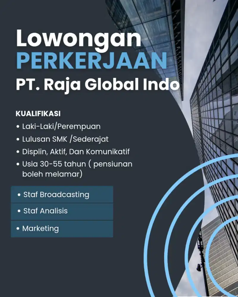 Lowongan Pekerjaan