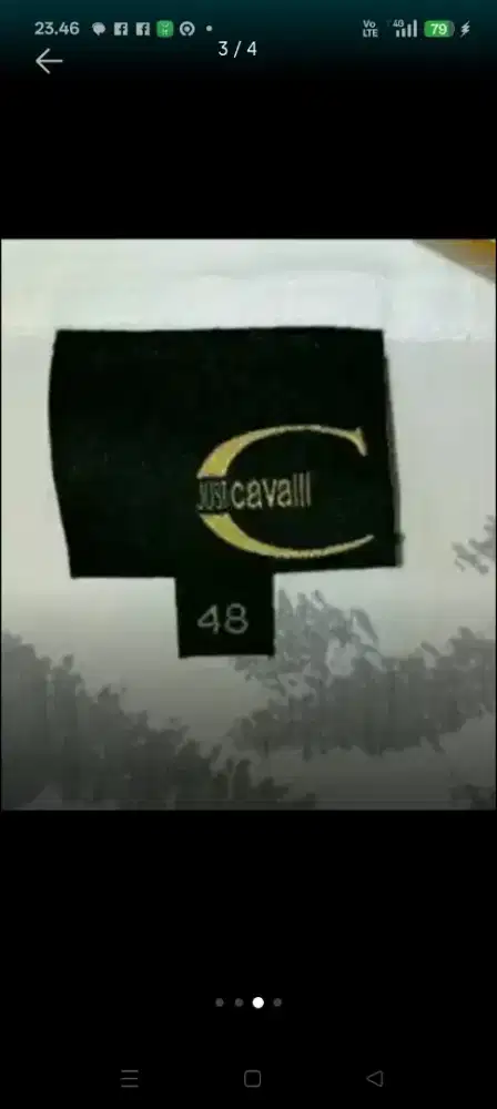 Kemeja Branded Import ROBERTO CAVALLI