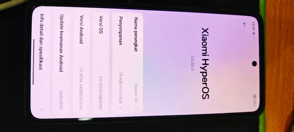 Xiaomi 14t 12/512 Baru Sebulanan Mulus Fullset
