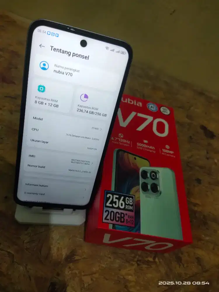 WTS JUAL — ZTE NUBIA V7 Ram 8+12 gb