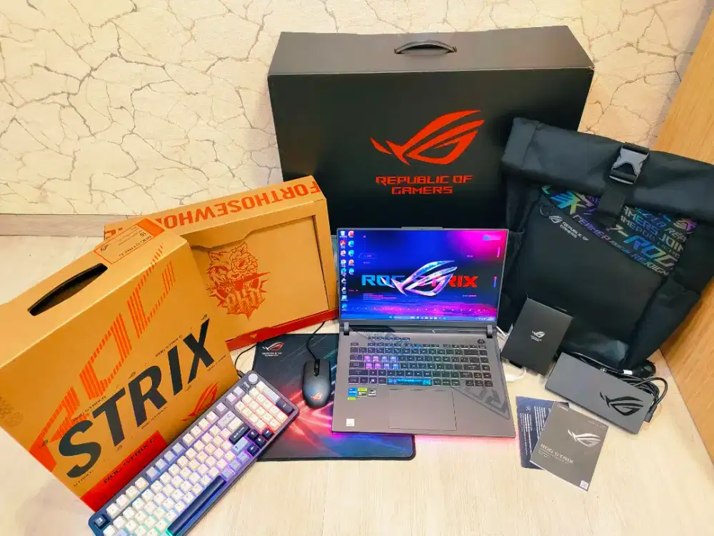 Asus Rog STRIX G614J/i7 gen 13/16GB/512GB/RTX 4050/Bergaransi 07/2026