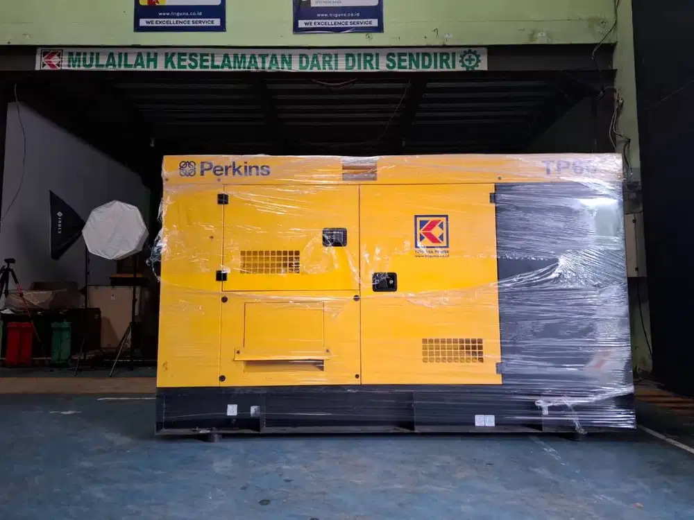 Genset 60 kVA / 48 kW (Prime), 66 kVA / 53 kW (Standby) Perkins 2020