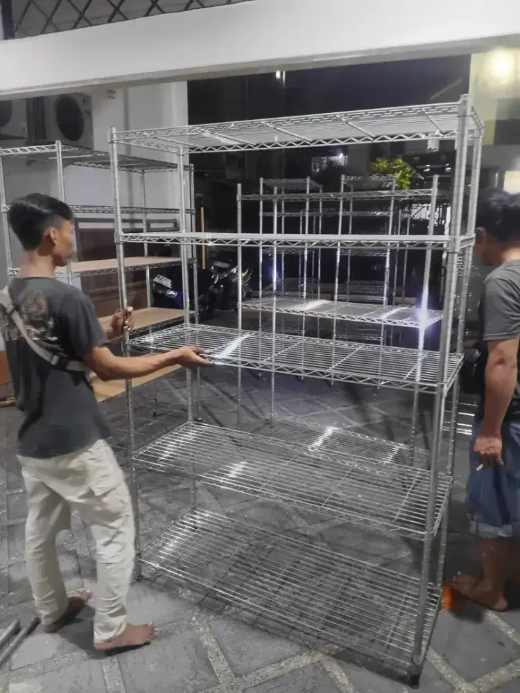 Rak besi stainles krisbow