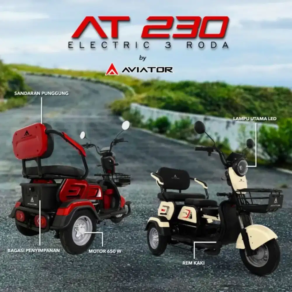 SEPEDA LISTRIK AVIATOR AT 230