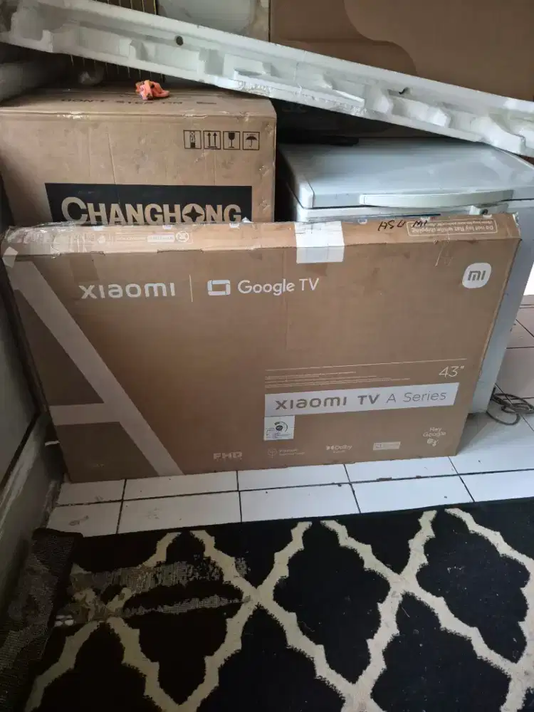 Led Tv xiaomi google Tv fullset dus 43 inch