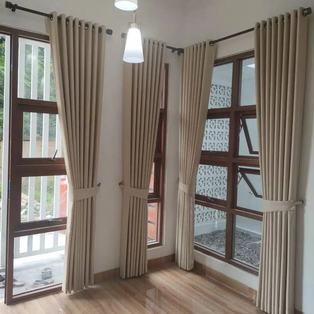 Termewah Gorden Pasang Wallpaper Korden Gordeng Horden Roller Blind