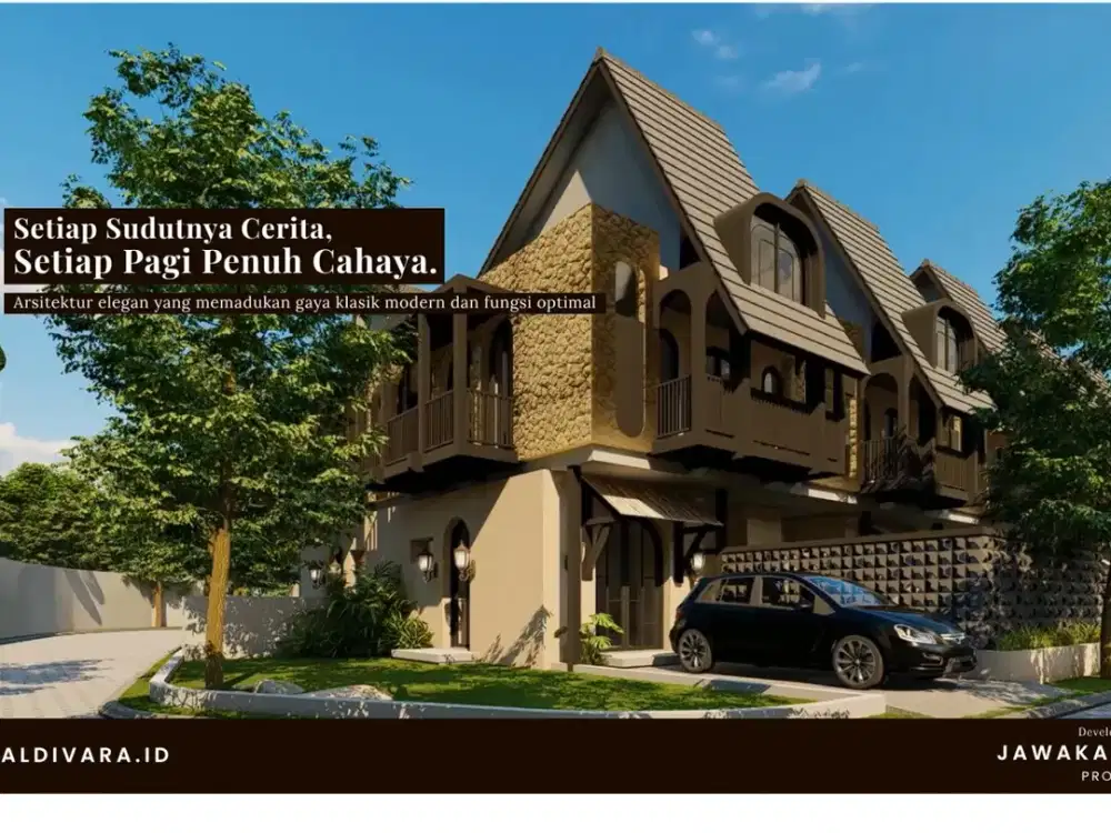 DIJUAL VILLA 3 KAMAR HARGA 1M AN DI KOTA BATU DEKAT JATIM PARK 3
