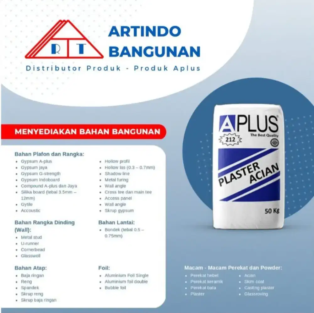Lowongan kerja sales Artindo Bangunan