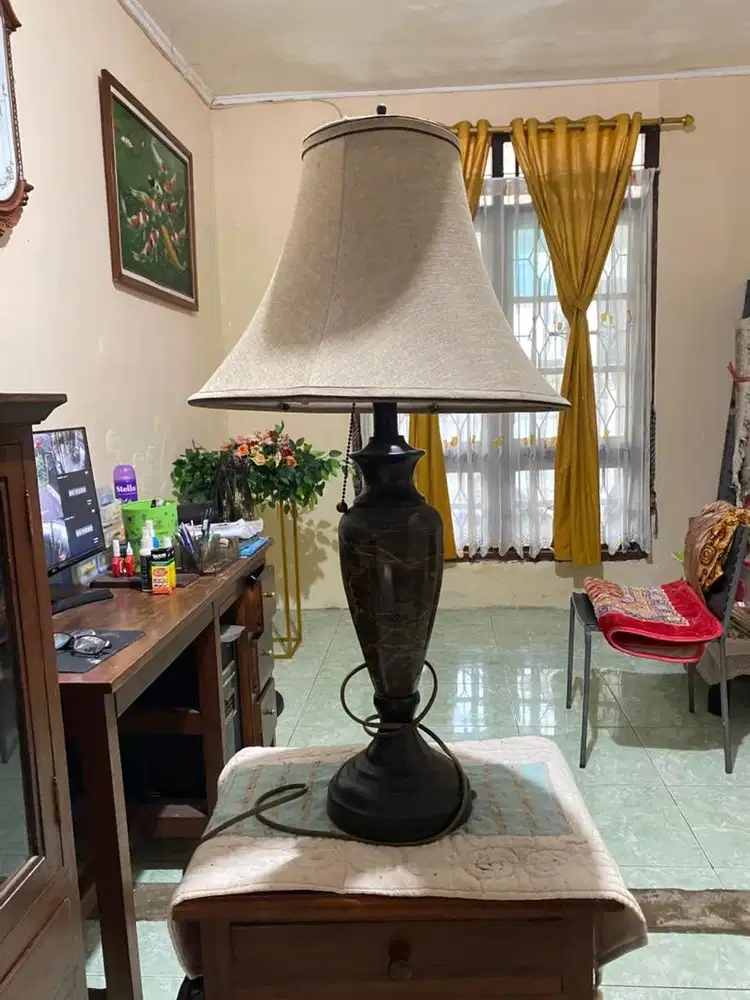 Dijual cepat NEGO. lampu hias marble cantik nan elegan