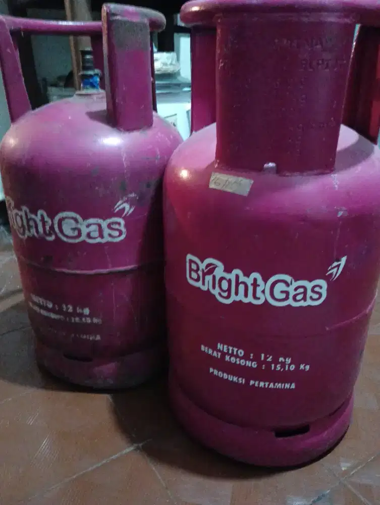 DIJUAL  TABUNG LPG BRIGHT GAS 12 KG
