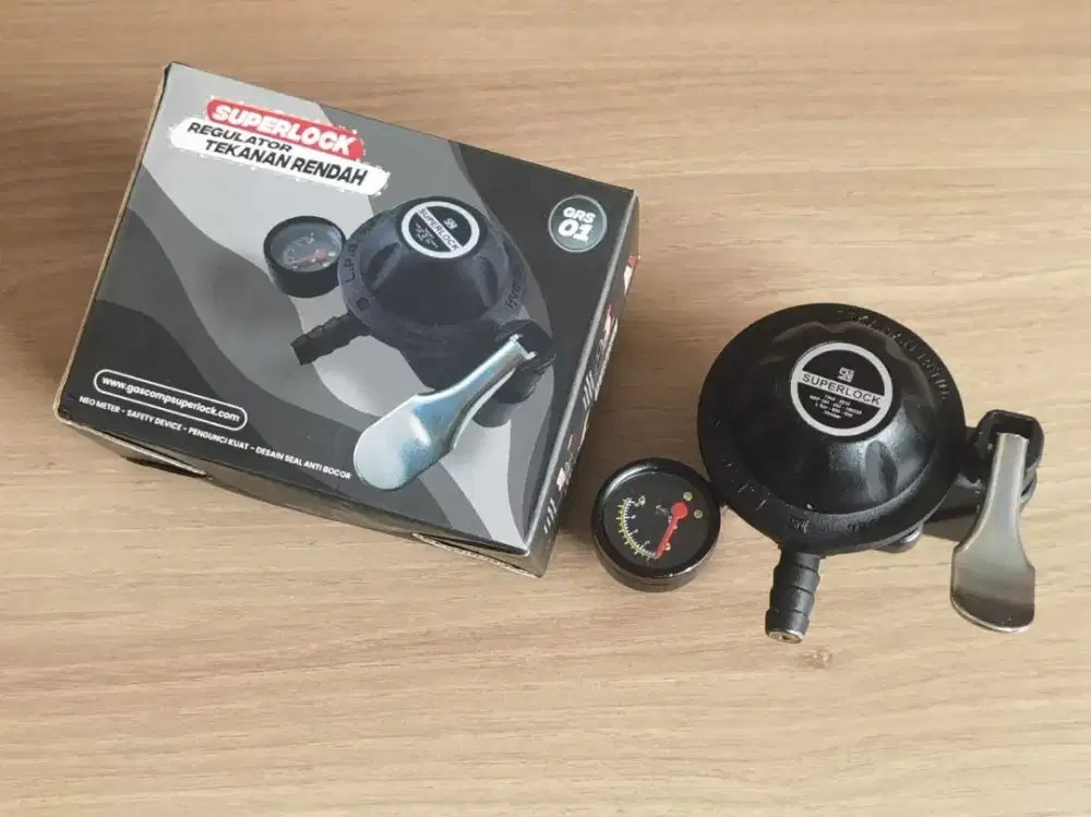 JUAL REGULATOR GAS SUPERLOCK GRS01. BARU!