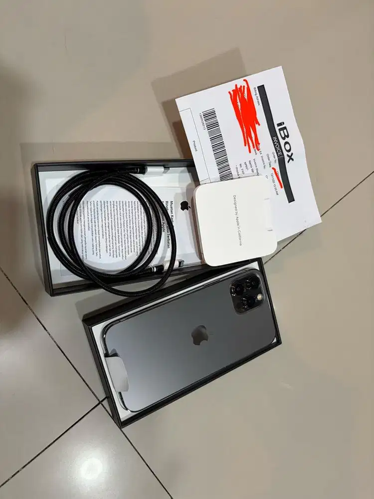 Iphone 12 Pro Max 256GB Graphite Ibox second kondisi mulus