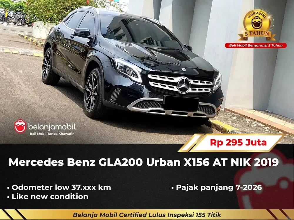 [GARANSI 5TH] Mercedes Benz Mercy GLA200 GLA 200 Urban X156 2019/2020