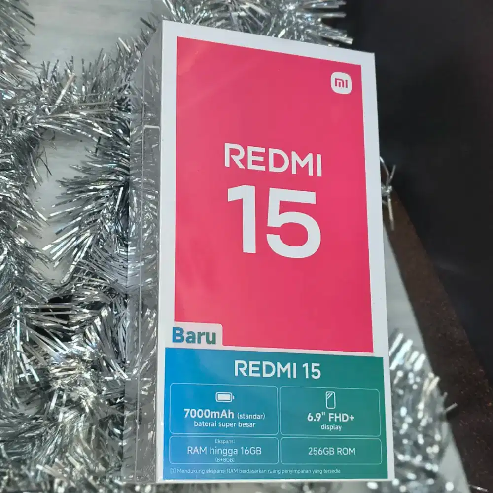 PROMO NEW REDMI 15 GARANSI XIAOMI INDONESIA!! BISA KREDIT TANPA DP!!