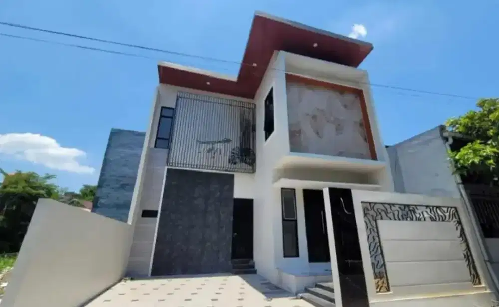 RUMAH MEWAH BARU BEBAS BANJIR I MANYARAN DEKAT SWALAYAN ANEKA JAYA