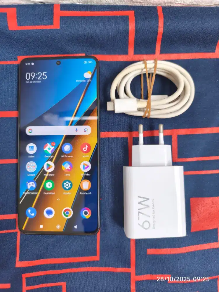Poco X6 5G 12/256 (Hp + cas ori) segel mulus no minus tanpa dusbook