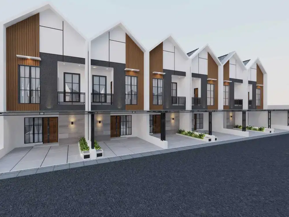 Rumah cluster mewah 2lantai Unit ready stok siap huni dekat LRTCibubur