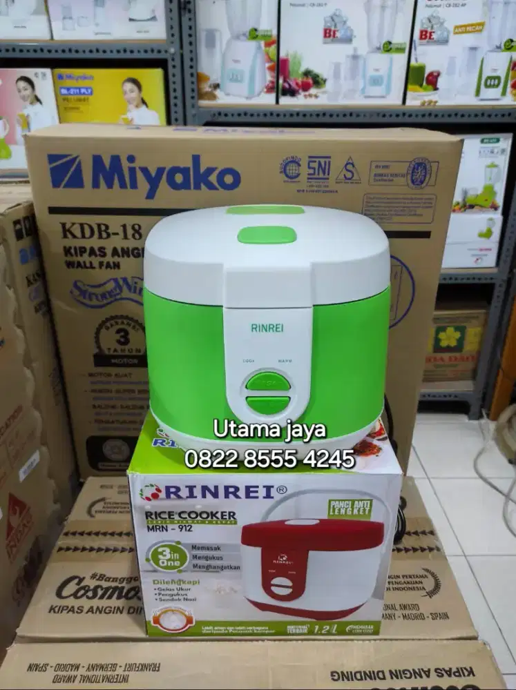 MAGIC COM KECIL 1.2L RINREI PANCI ANTI LENGKET (BARU)