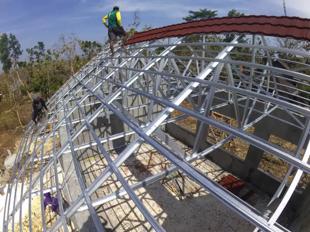 Pilih Baja Ringan BIMA TRUSS Pasti ATAP Rumah Anda Kuat