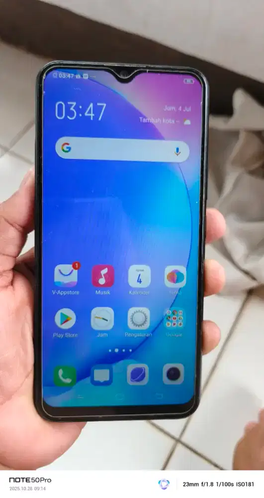 Vivo  y12    3/32  lecet pmkyan ja yah