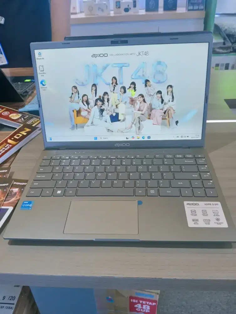 LAPTOP AXIOO CORE I3 HARGA 4JUTAAN 8/256GB