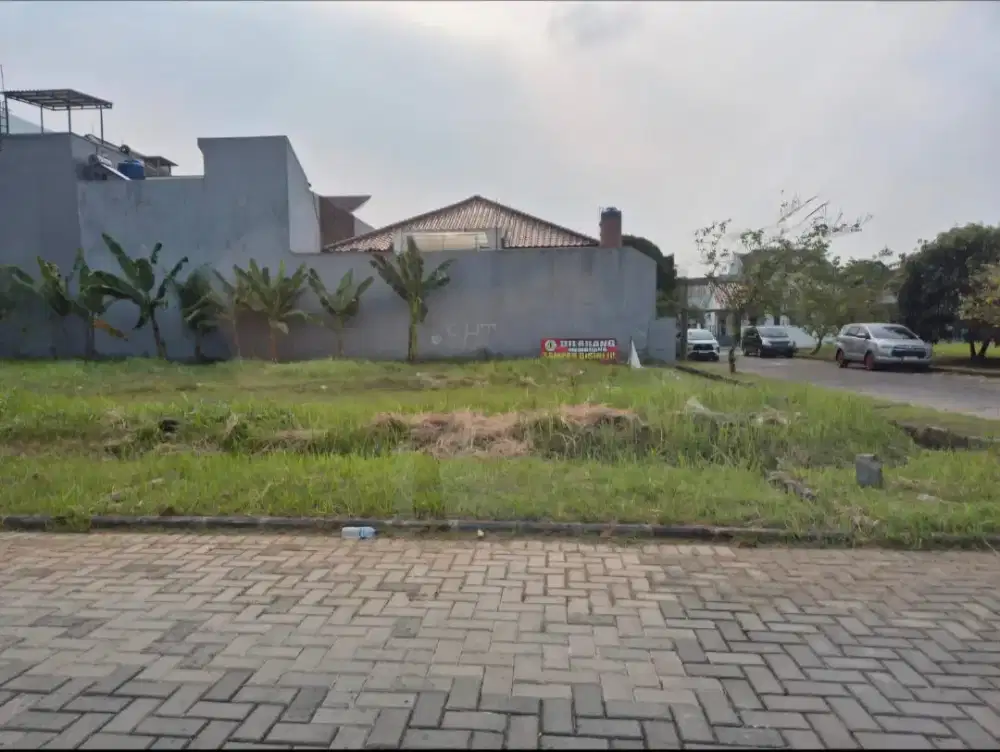 Kavling 7A -Jalan lebar 3mobil - Gading Serpong SHM Termurah