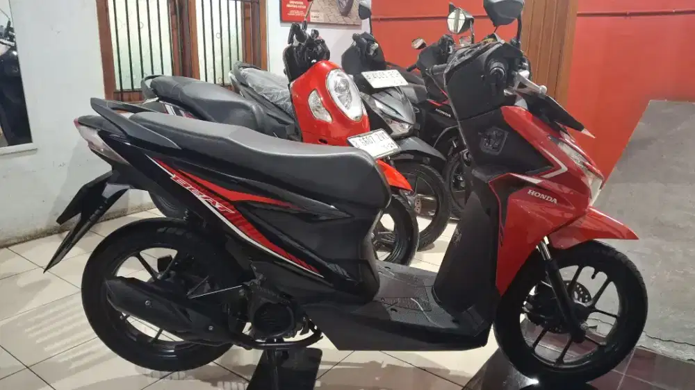 BEAT CBS SPORTY PROMO DP 500 RIBU UNIT GRESS BERGARANSI BERKUALITAS