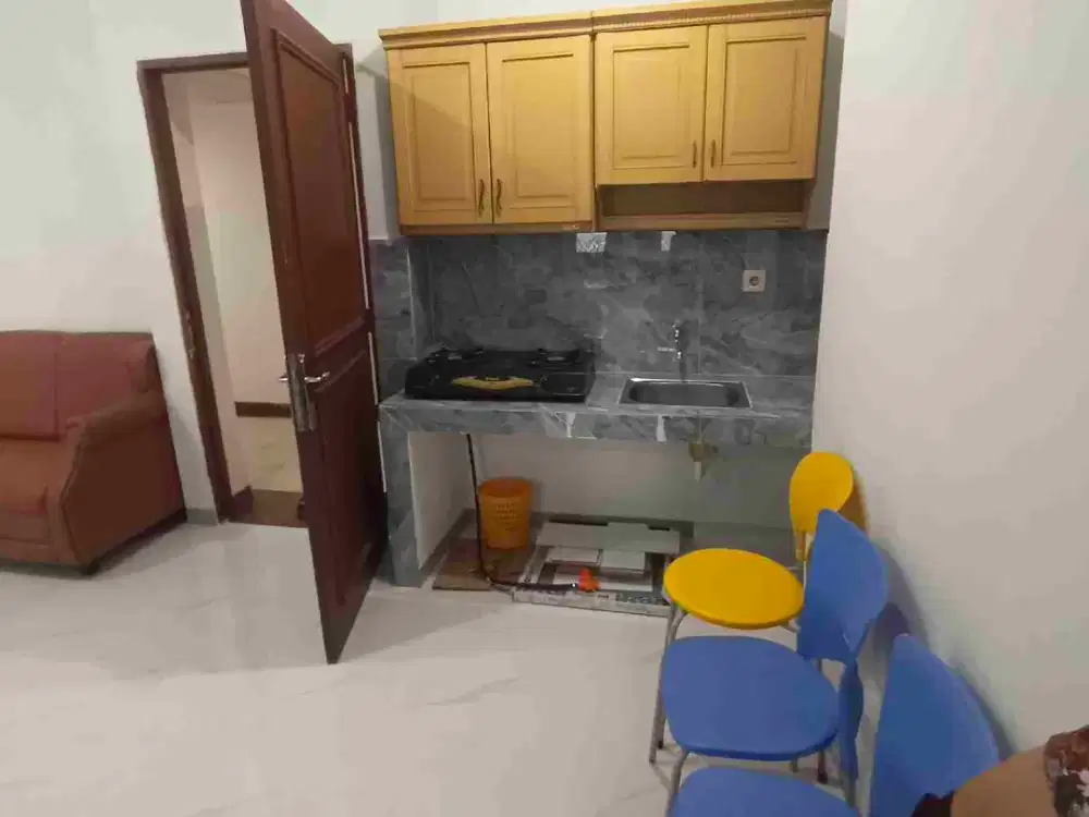 Apartemen Mediterania Gajah Mada Tipe 2 BR Full Furnished Baru Renov Free IPL dan Wifi