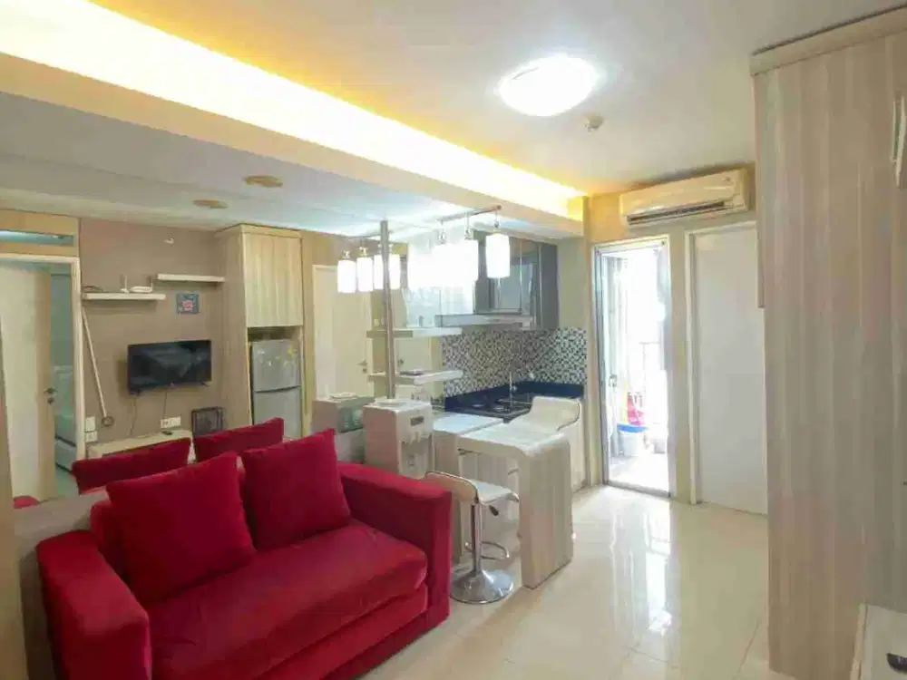 sewa murah apartemen Bassura type 2 Bedroom full furnish, Free IPL