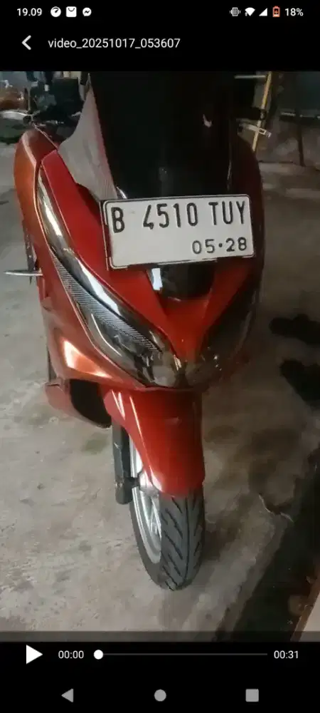 PCX 2018 no minus