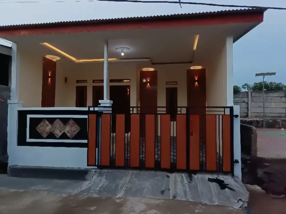 jual rumah minimalis baru renov luas 72 SHM 300jta bisa kpr