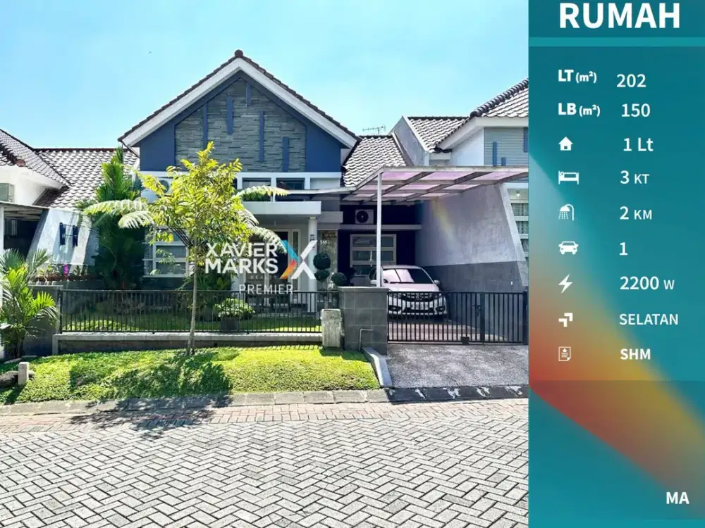 Dijual Rumah di Villa Puncak Tidar Malang Selangkah dari Machung