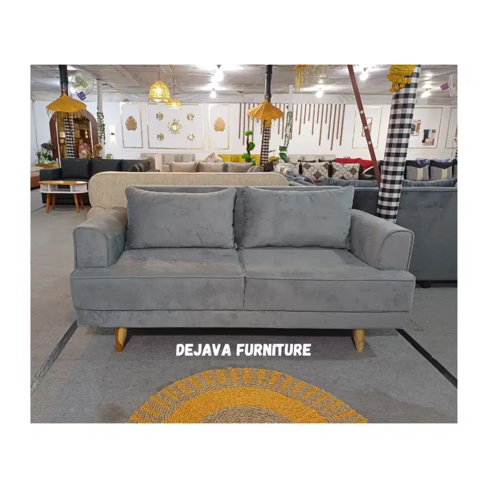 Ready sofa single retro panjang 180cm