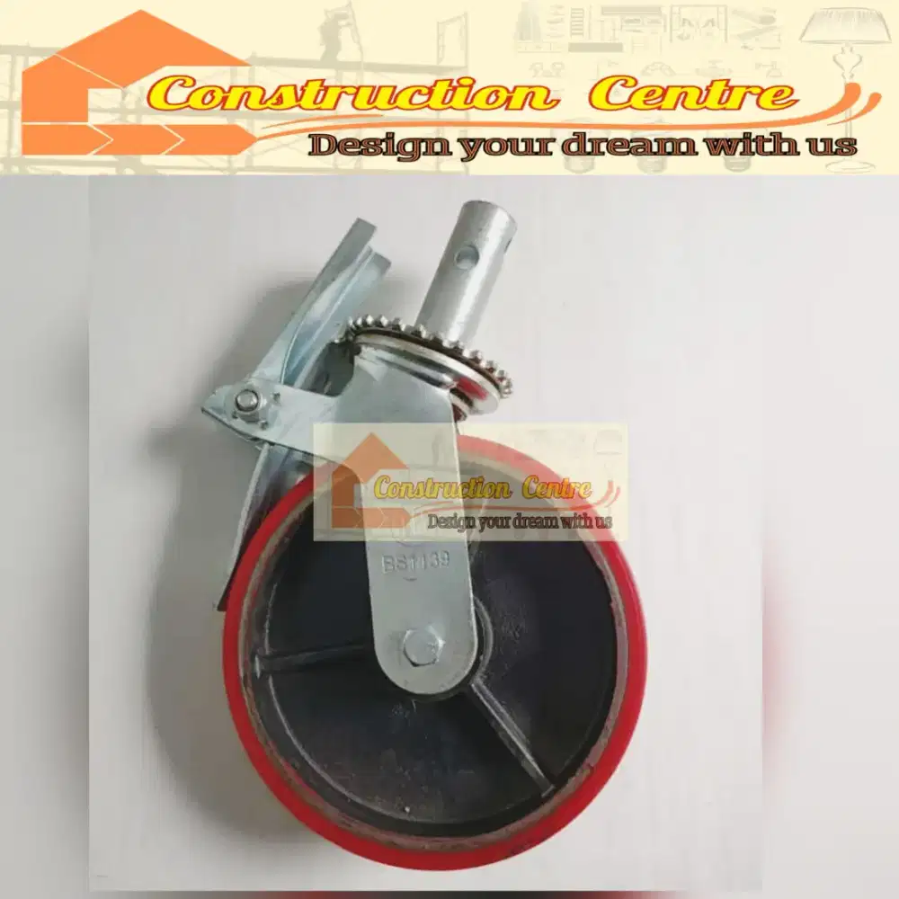 roda scaffolding karet