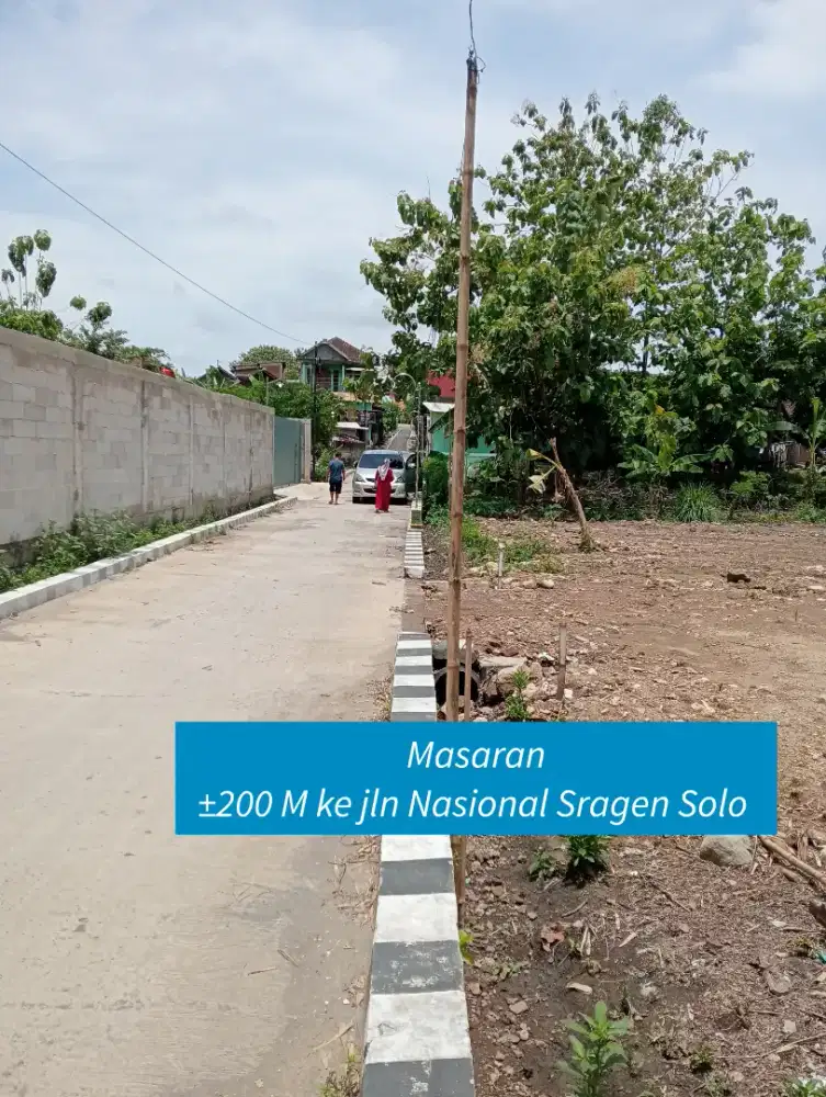 Tanah dekat RS PKU Muhammadiyah Sragen