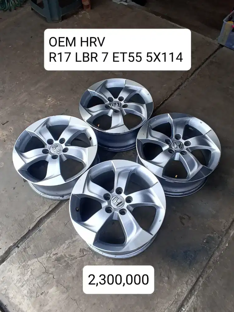 OEM HRV R17 LBR 7 ET55 5X114