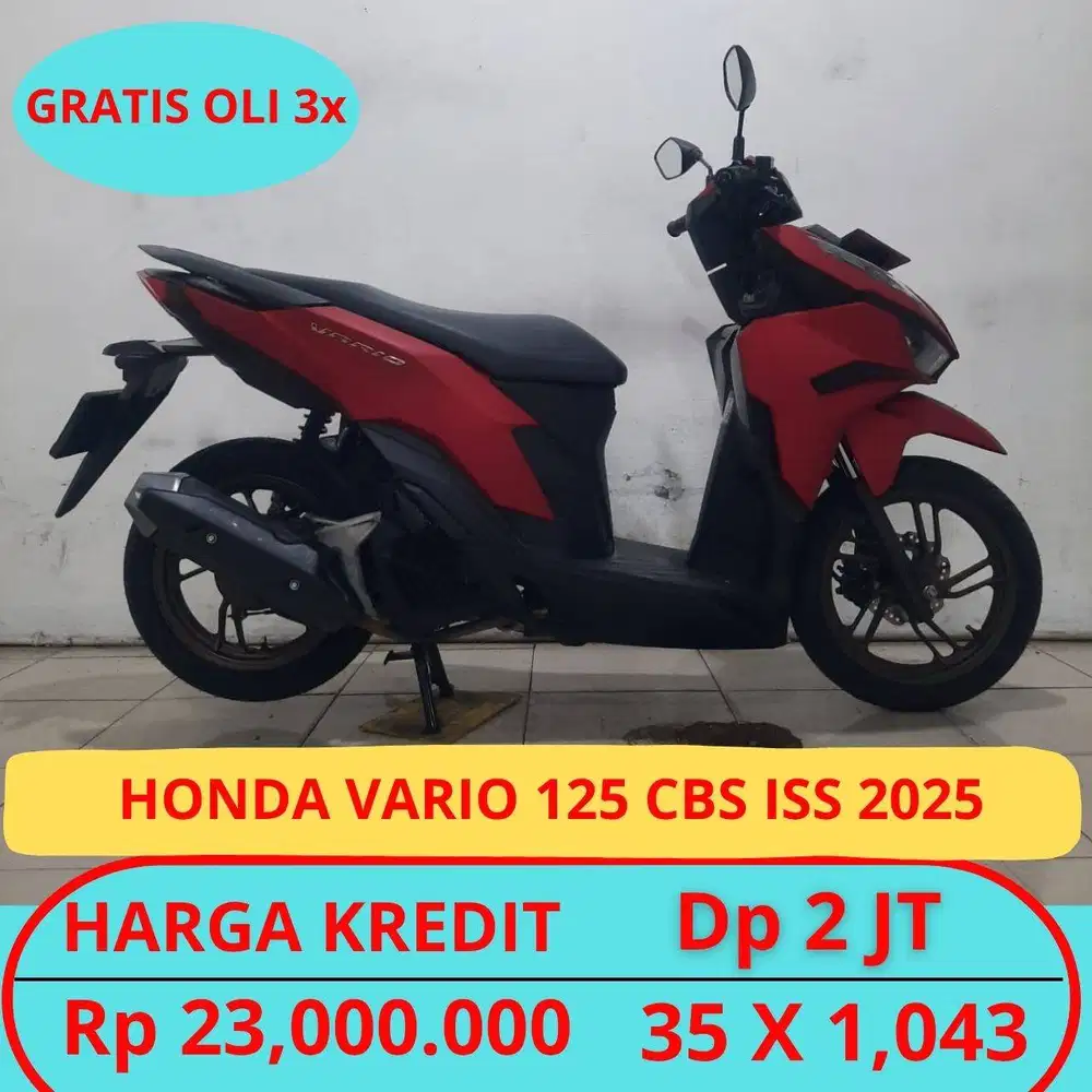 Honda Vario 125 Cbs Iss Dp Murah Hanya 2 Juta