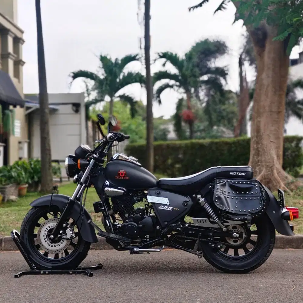 BENELLI MOTOBI 200 EFI BLACK 2019 KM 2K PAJAK PANJANG FULL MULUS