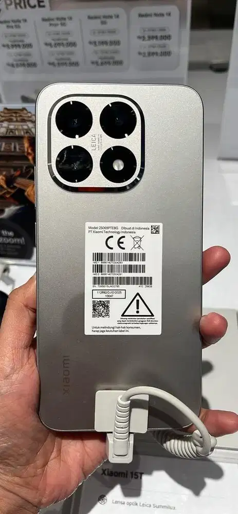 Xiaomi 15T 12/512 new garansi resmi 2 tahun