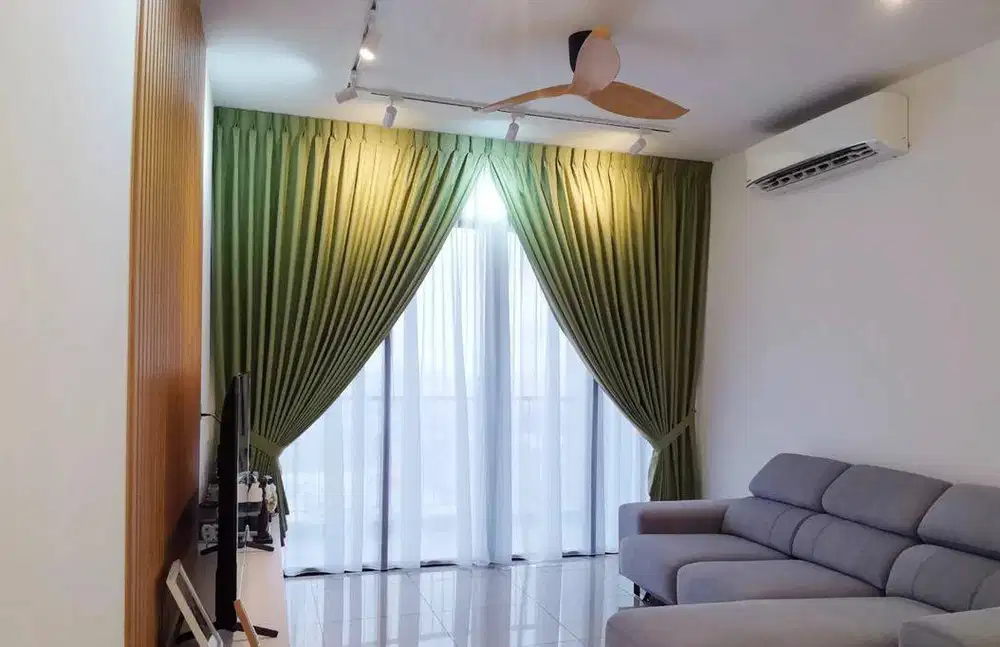 Pasang Tirai Gorden Jendela Gordyn Mewah Hordeng Model Terbaru Murah