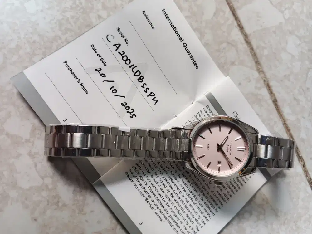 Jam Tangan ori Christophe Arden