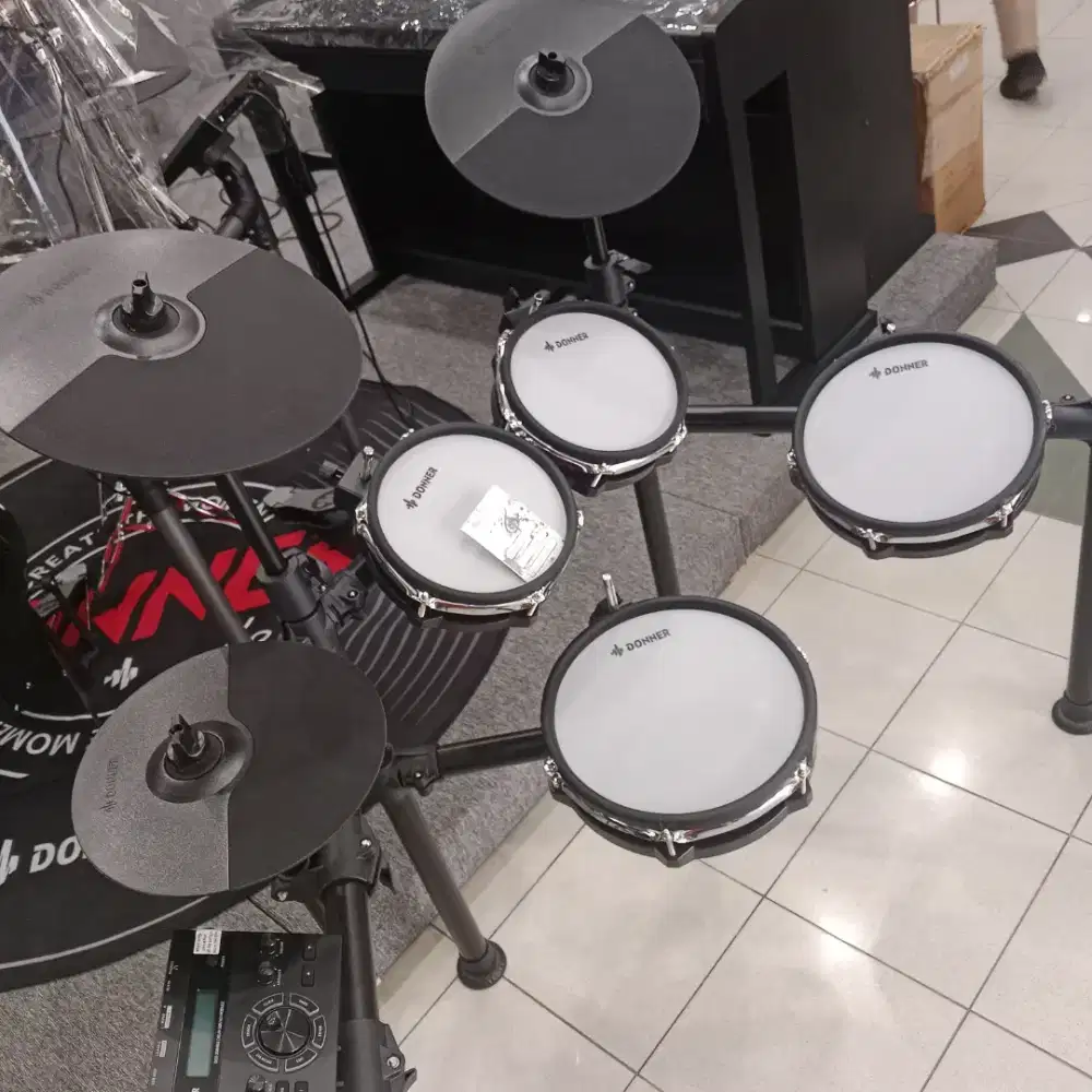 DRUM ELEKTRIK DONNER DED CICILAN CUKUP PAKE KTP BUNGA BISA 0%