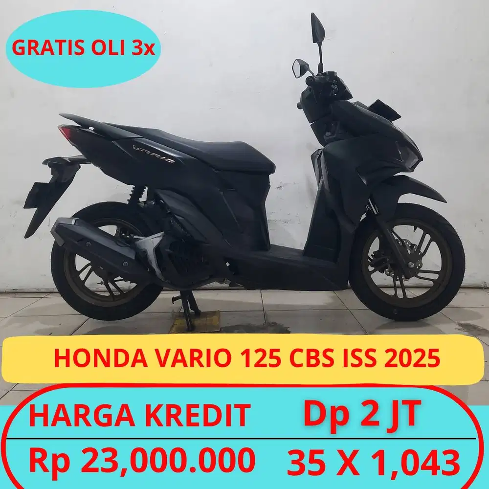 Honda Vario 125 Cbs Iss Promo Murah