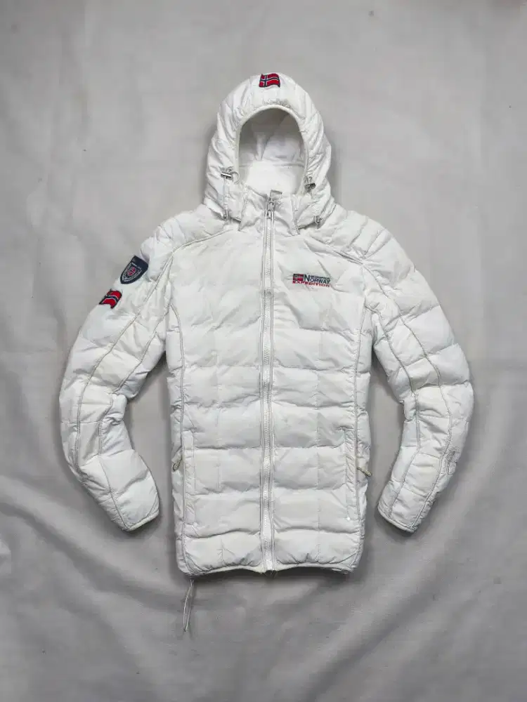 Geografichal Norway Woman Padded Jacket