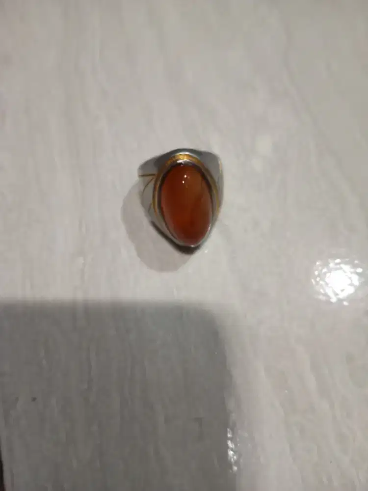 Di jual saja batu akik pandan merah