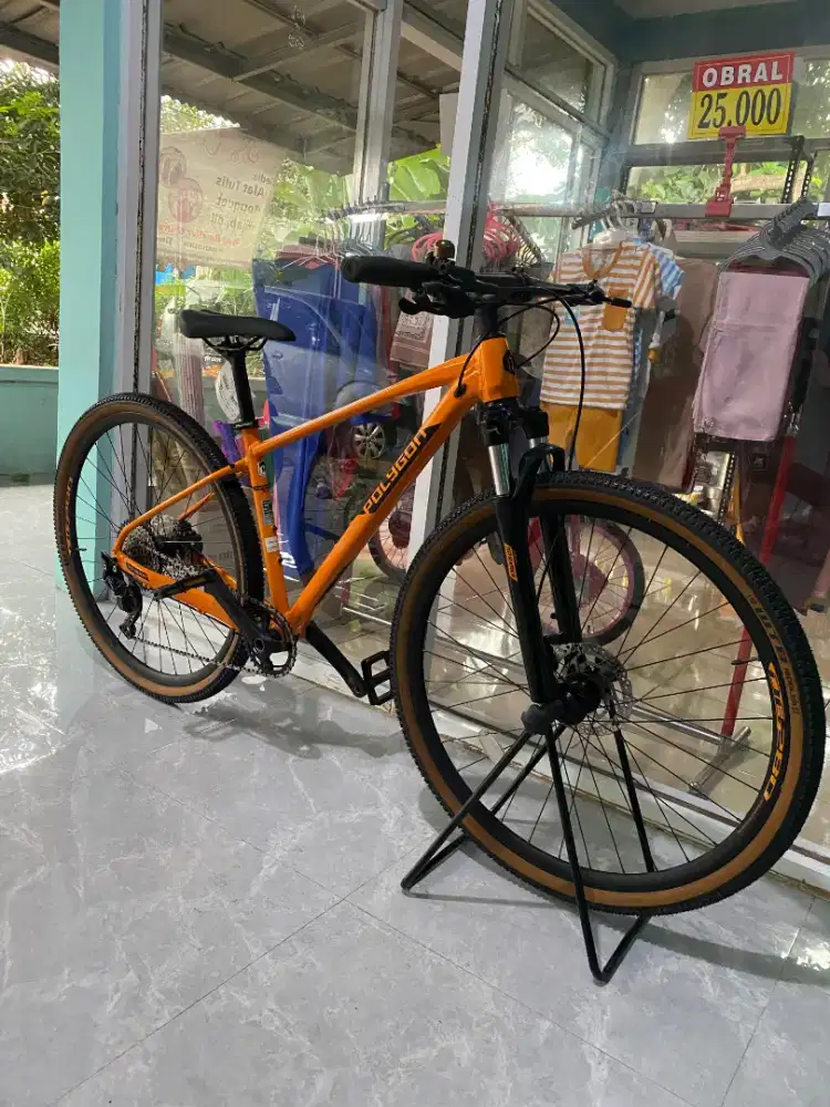 Polygon heist x5 hybrid Aspal/gunung  jarang dipakai fulsett