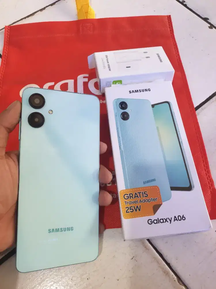 DI JUAL SAMSUNG A06 RAM 6/128 FULLSET