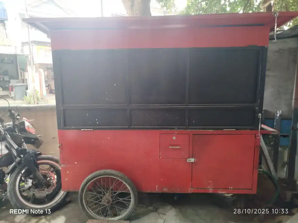 Gerobak bahan besi bagus awet