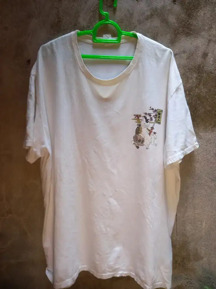 Original Samurai CAT Tshirt original design,kondisi 98%..size XXL